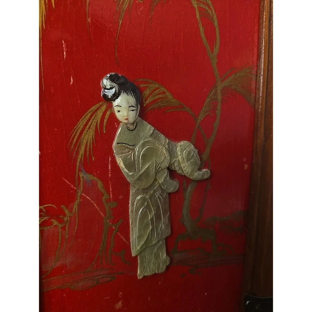 Oriental‎ Asian Jewelry Stirage Trinket Box Dyachenko Banco Peoples Republic VTG